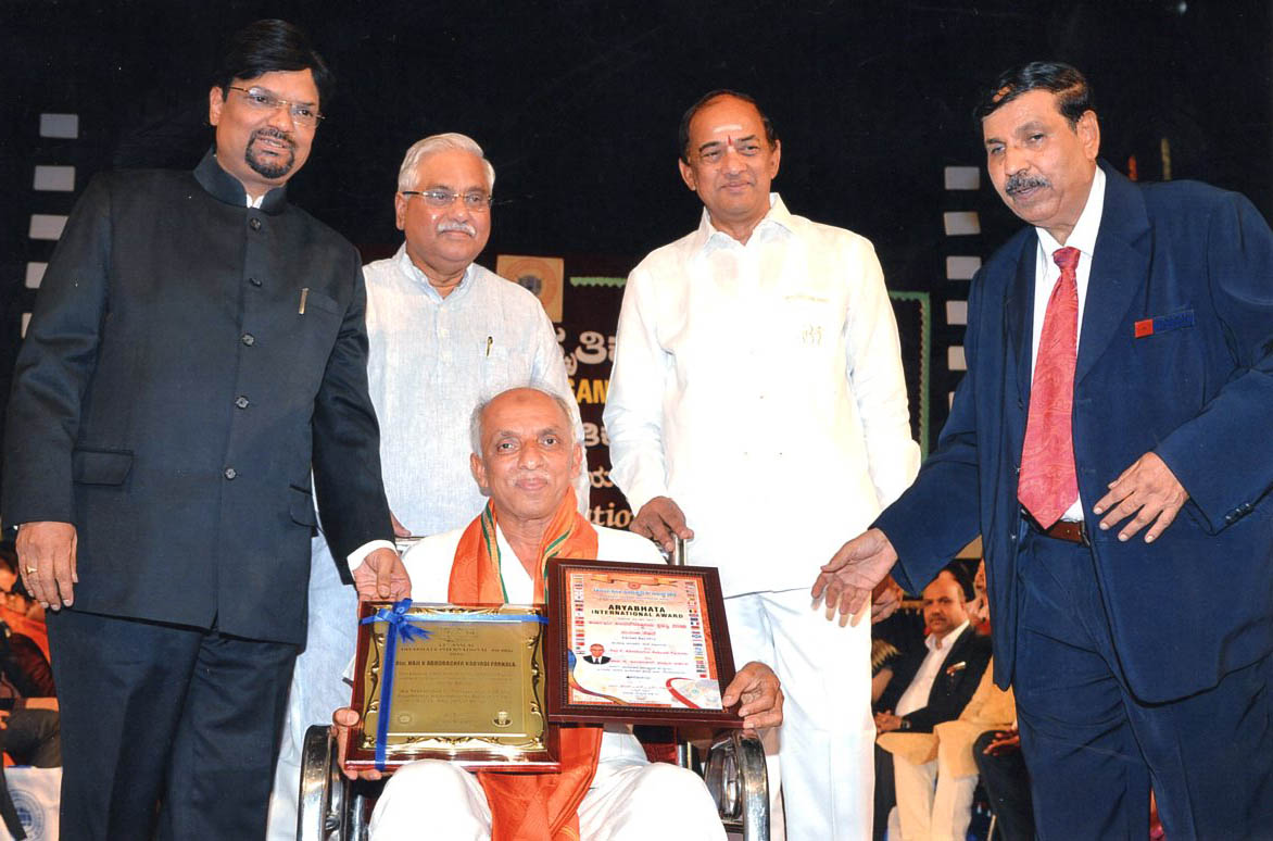 ಪರ್ಕಳ ಅಬೂಬಕ್ಕರ್‌ಗೆ ಆರ್ಯಭಟ ಪ್ರಶಸ್ತಿ